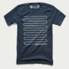 “Enjoy the Journey” Graphic Tee – Minimalist Line Art Design | Navy Blue Unisex T-Shirt